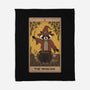 The Magician Raccoons Tarot-None-Fleece-Blanket-Thiago Correa