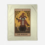 The Magician Raccoons Tarot-None-Fleece-Blanket-Thiago Correa