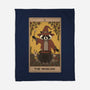The Magician Raccoons Tarot-None-Fleece-Blanket-Thiago Correa