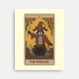 The Magician Raccoons Tarot-None-Stretched-Canvas-Thiago Correa