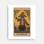 The Magician Raccoons Tarot-None-Stretched-Canvas-Thiago Correa