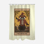 The Magician Raccoons Tarot-None-Polyester-Shower Curtain-Thiago Correa