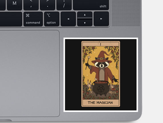 The Magician Raccoons Tarot