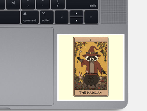 The Magician Raccoons Tarot