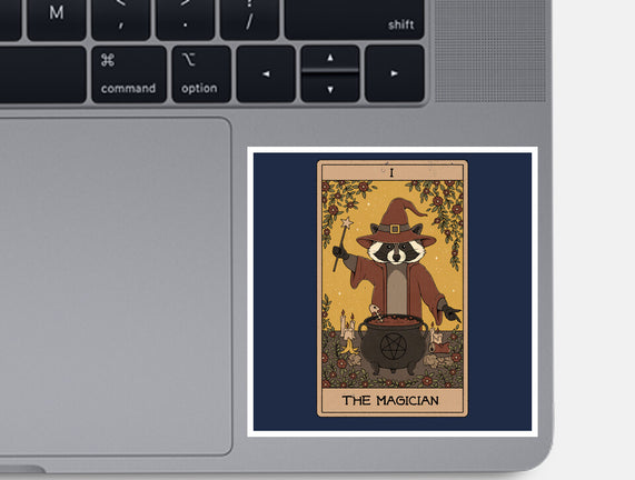 The Magician Raccoons Tarot