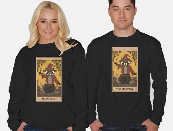 The Magician Raccoons Tarot