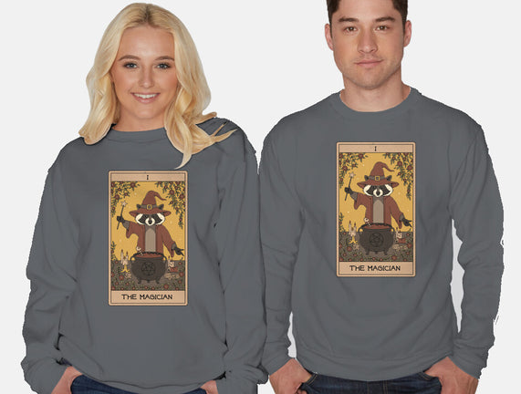 The Magician Raccoons Tarot