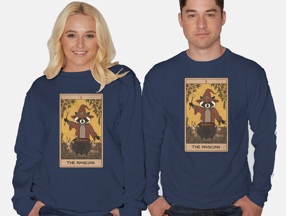 The Magician Raccoons Tarot