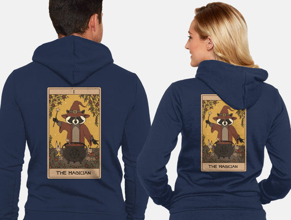 The Magician Raccoons Tarot