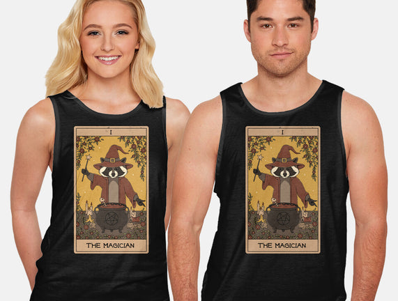 The Magician Raccoons Tarot