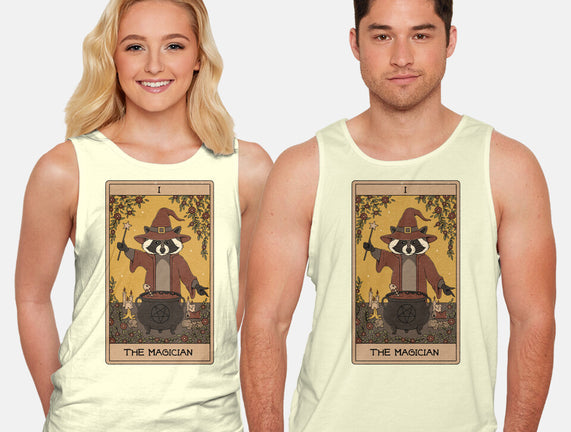 The Magician Raccoons Tarot
