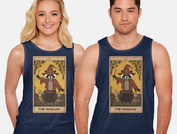 The Magician Raccoons Tarot