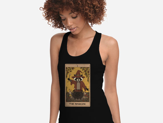 The Magician Raccoons Tarot