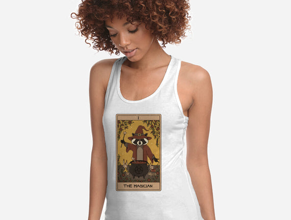 The Magician Raccoons Tarot