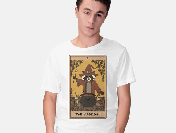 The Magician Raccoons Tarot