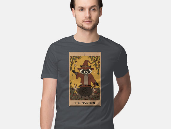 The Magician Raccoons Tarot