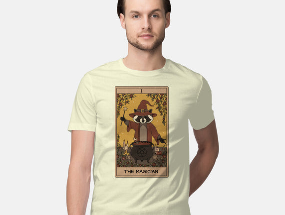 The Magician Raccoons Tarot
