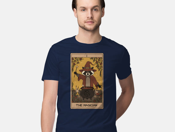 The Magician Raccoons Tarot