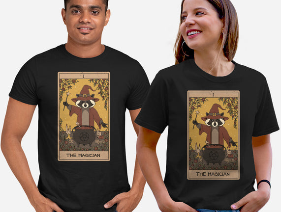The Magician Raccoons Tarot