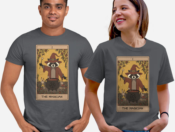 The Magician Raccoons Tarot