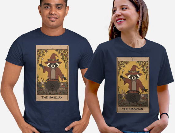 The Magician Raccoons Tarot