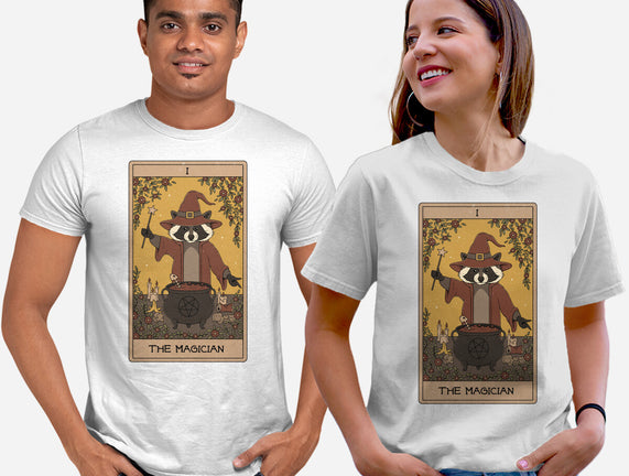 The Magician Raccoons Tarot