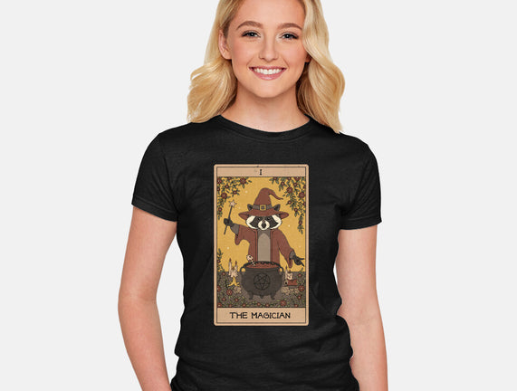 The Magician Raccoons Tarot