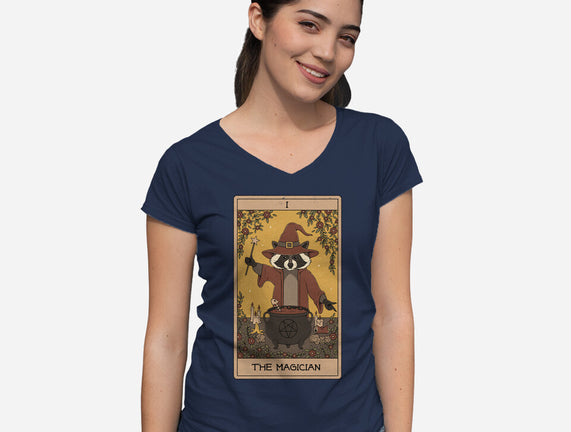The Magician Raccoons Tarot