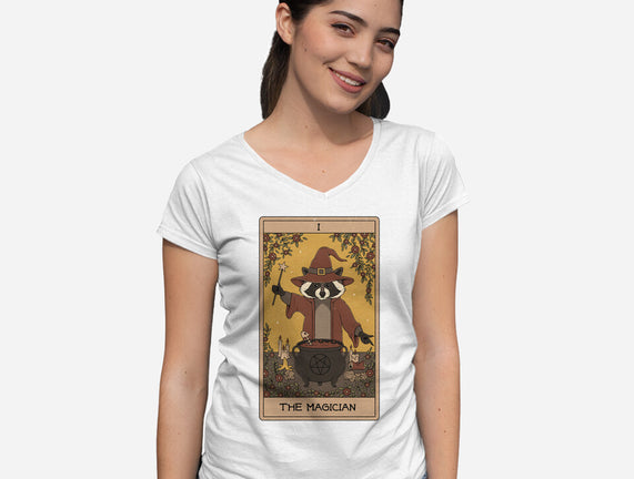 The Magician Raccoons Tarot