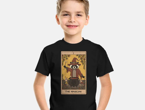 The Magician Raccoons Tarot