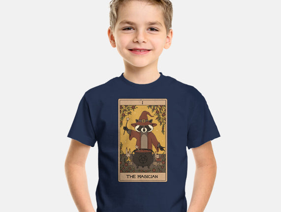 The Magician Raccoons Tarot