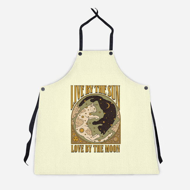 Sun And Moon-Unisex-Kitchen-Apron-Thiago Correa