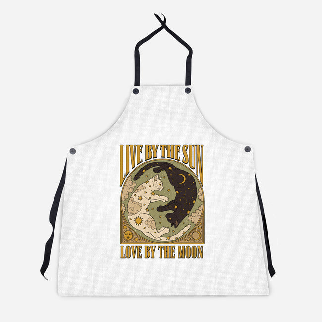 Sun And Moon-Unisex-Kitchen-Apron-Thiago Correa