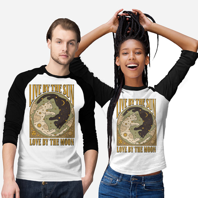 Sun And Moon-Unisex-Baseball-Tee-Thiago Correa