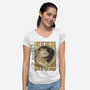 Sun And Moon-Womens-V-Neck-Tee-Thiago Correa