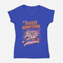 Hunky Freighter-Womens-V-Neck-Tee-P1yu5h