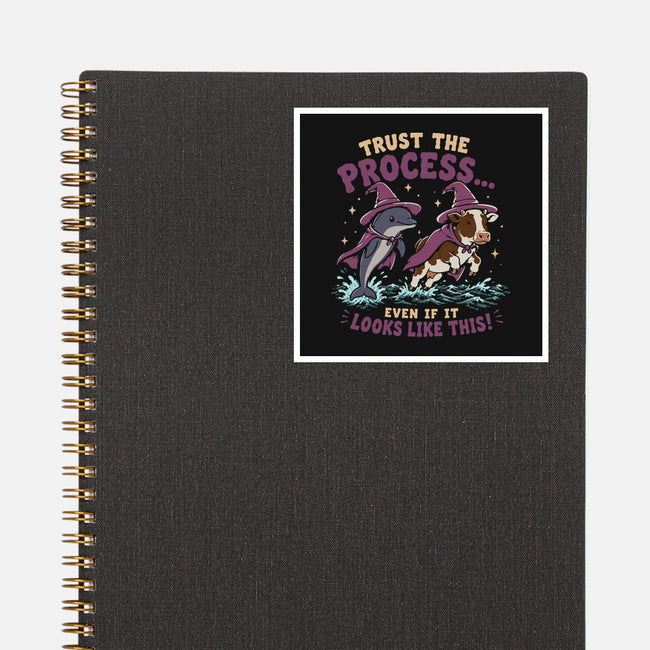 Trust The Process-None-Glossy-Sticker-Diego Gurgell