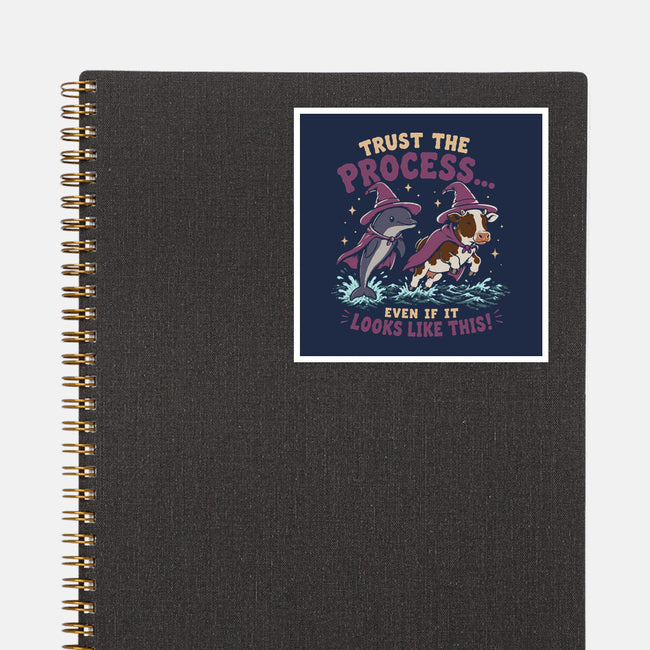 Trust The Process-None-Glossy-Sticker-Diego Gurgell