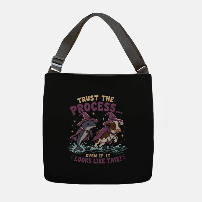 Trust The Process-None-Adjustable Tote-Bag-Diego Gurgell