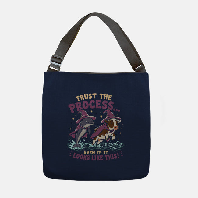 Trust The Process-None-Adjustable Tote-Bag-Diego Gurgell