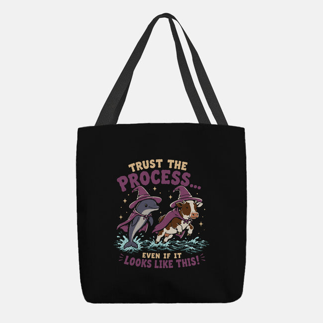 Trust The Process-None-Basic Tote-Bag-Diego Gurgell