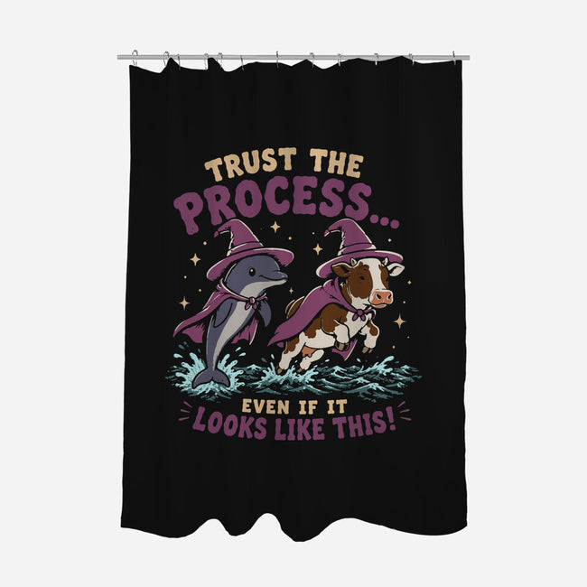 Trust The Process-None-Polyester-Shower Curtain-Diego Gurgell