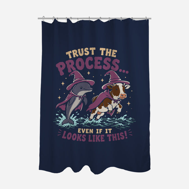 Trust The Process-None-Polyester-Shower Curtain-Diego Gurgell