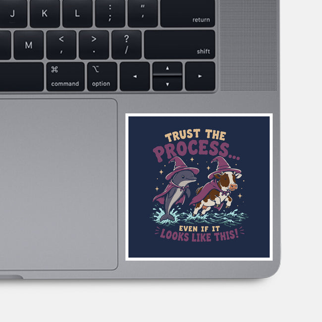 Trust The Process-None-Glossy-Sticker-Diego Gurgell