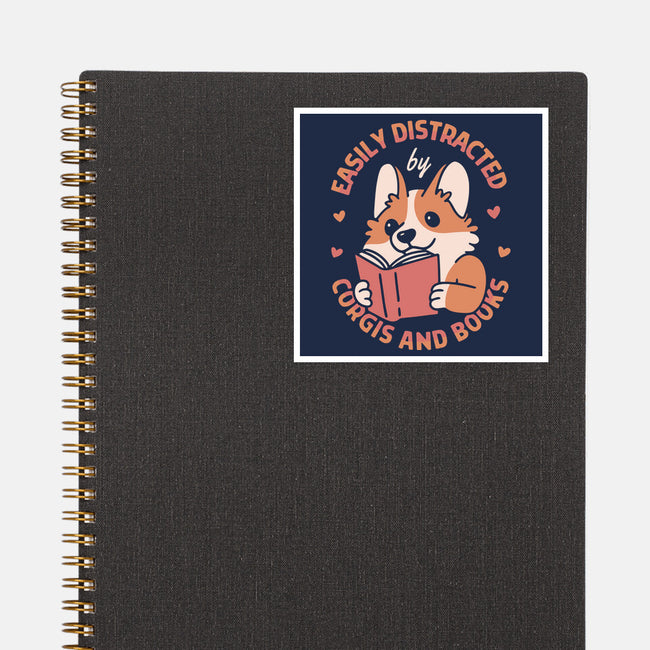 Easily Distracted-None-Glossy-Sticker-brunopires