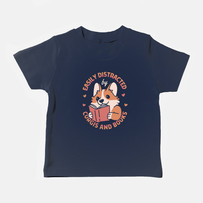 Easily Distracted-Baby-Basic-Tee-brunopires