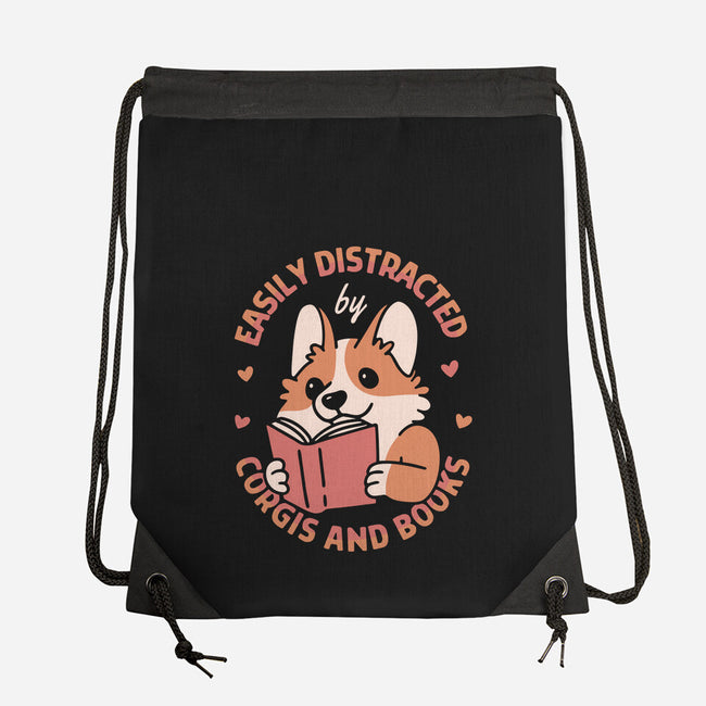 Easily Distracted-None-Drawstring-Bag-brunopires