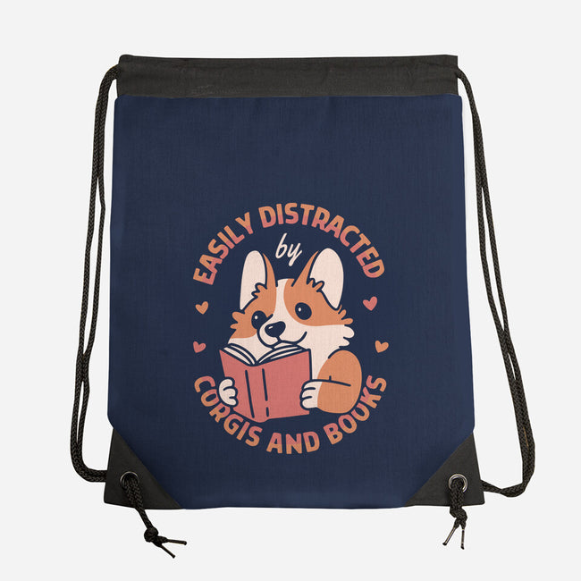 Easily Distracted-None-Drawstring-Bag-brunopires