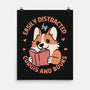Easily Distracted-None-Matte-Poster-brunopires