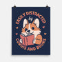 Easily Distracted-None-Matte-Poster-brunopires